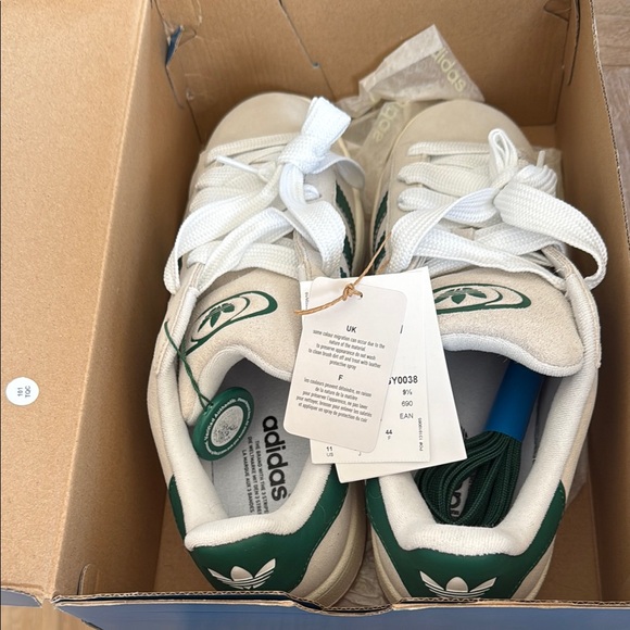 adidas Campus Sneakers White Green - Picture 11 of 11